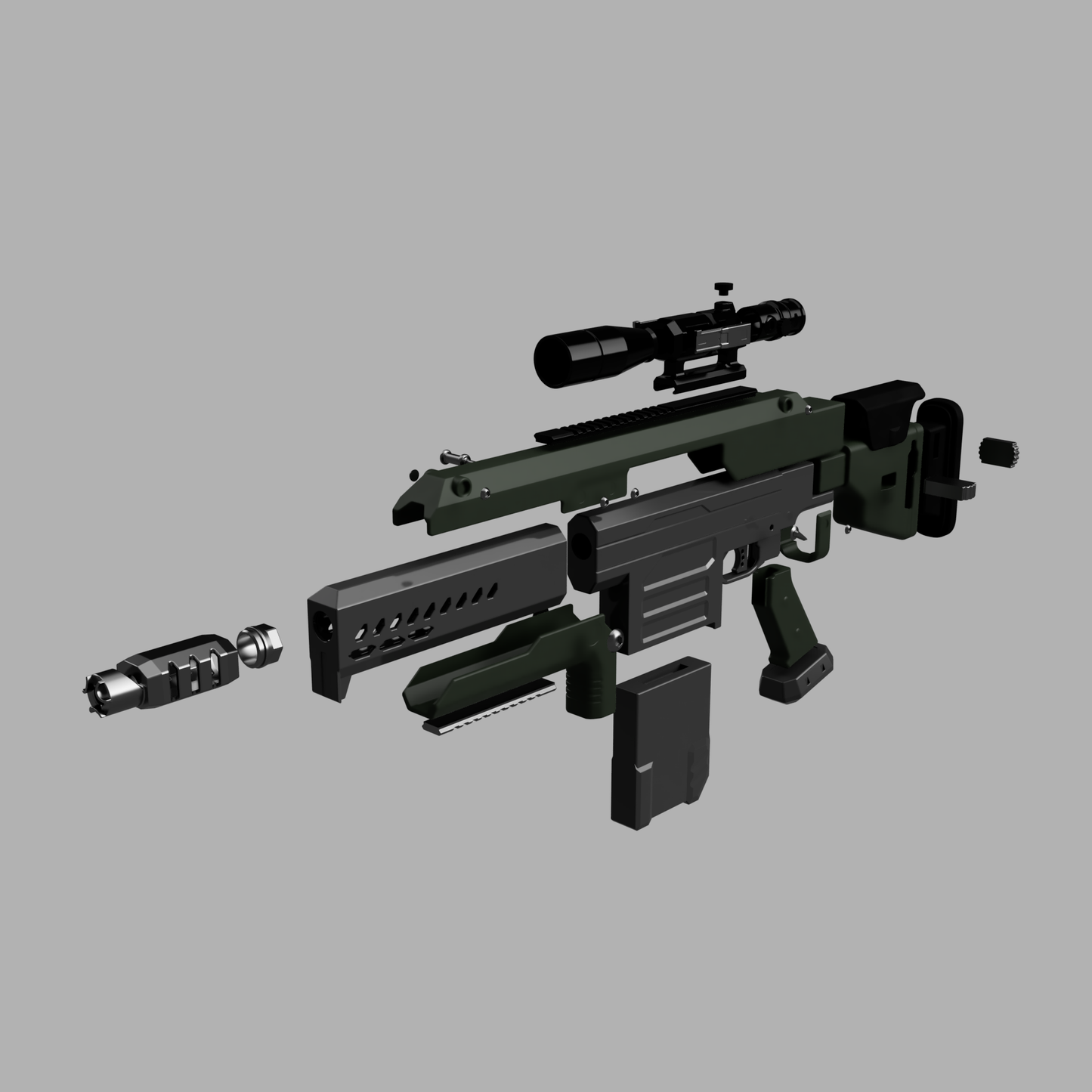 3D Print Files - R63-CS Diligence Counter Sniper Replica