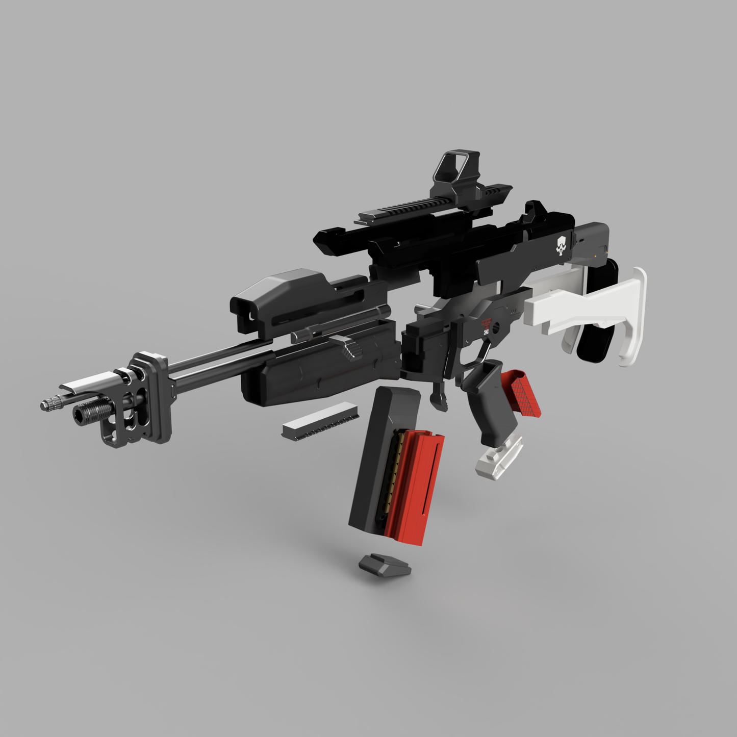 3D Print Files - SMG-32 Reprimand Replica